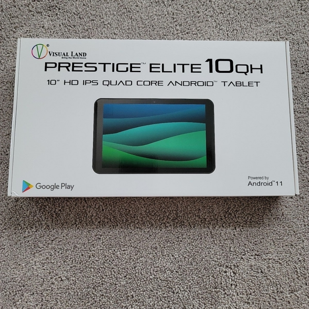 Prestige Elite 10qh Android Tablet 128GB Storage